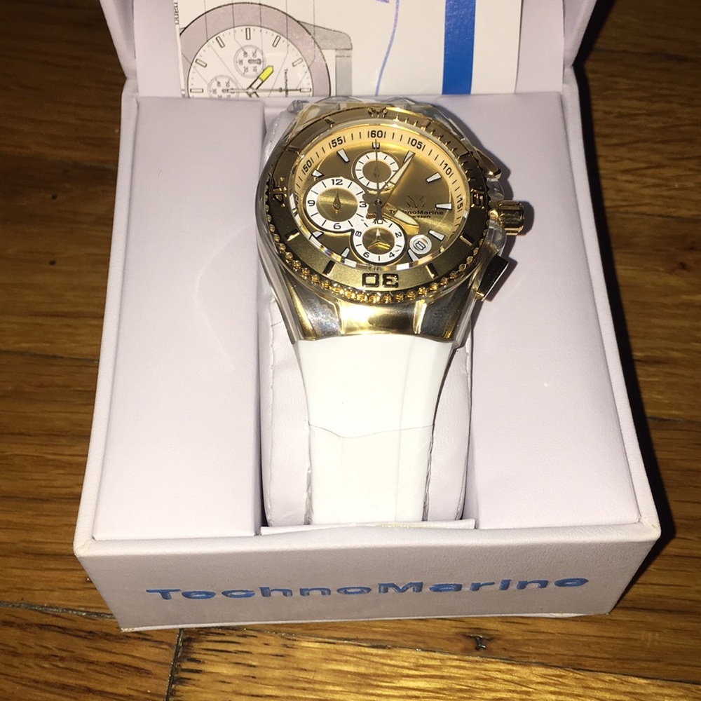 🛑TODAY ONLY SALE🛑Technomarine white watch